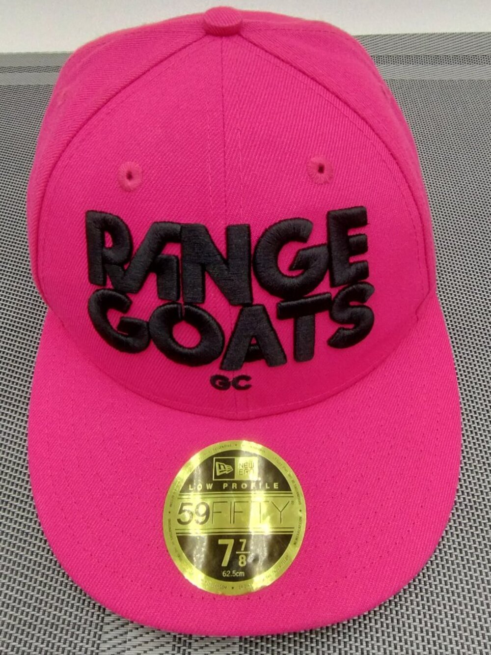LIV Golf Range Goats Hot Pink Fitted New Era Hat Size 7 7/8